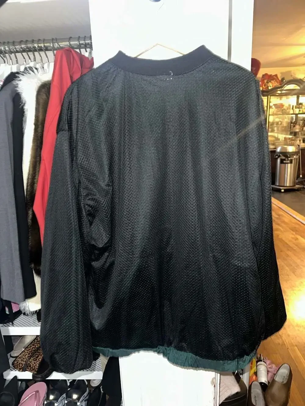 Umbro Reversible V-Neck Pullover Windbreaker Jacket